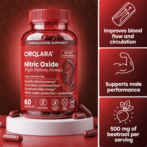 Cirqlara® Triple-Pathway Nitric Oxide, Reactivate Your Natural Circulation