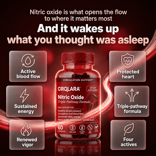 Cirqlara® Triple-Pathway Nitric Oxide, Reactivate Your Natural Circulation