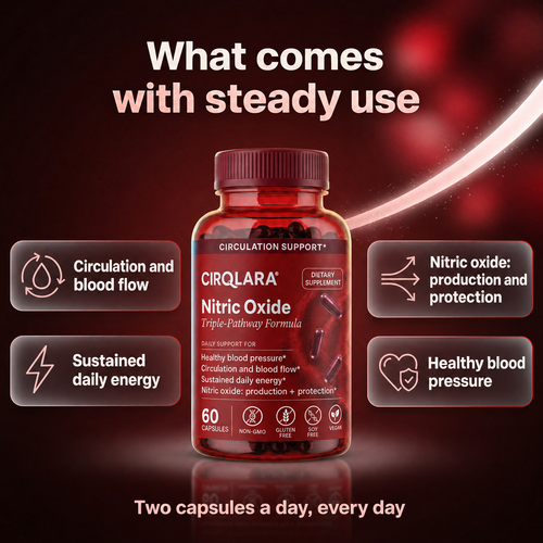 Cirqlara® Triple-Pathway Nitric Oxide, Reactivate Your Natural Circulation