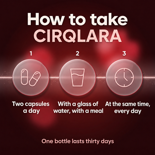 Cirqlara Triple-Pathway Nitric Oxide, Reactivate Your Natural Circulation
