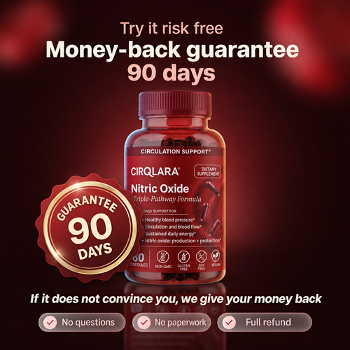Cirqlara Triple-Pathway Nitric Oxide, Reactivate Your Natural Circulation