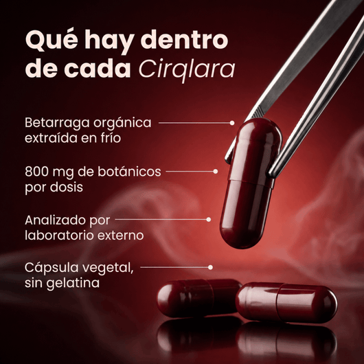 Cirqlara Óxido Nítrico Triple Vía, Reactiva tu Circulación Natural