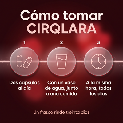 Cirqlara Óxido Nítrico Triple Vía, Reactiva tu Circulación Natural