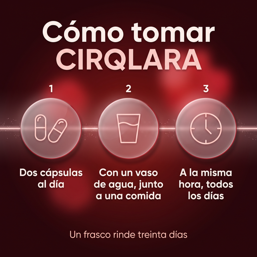 Cirqlara Óxido Nítrico Triple Vía, Reactiva tu Circulación Natural
